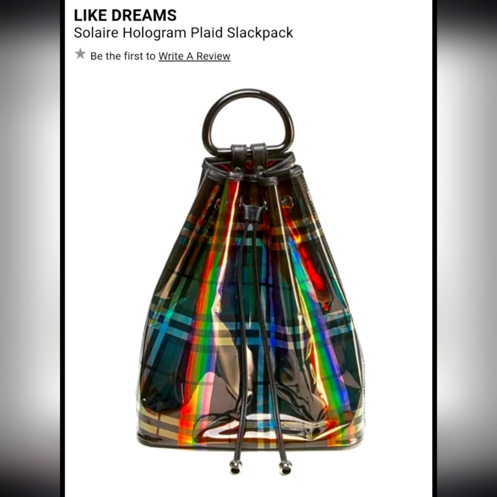 Rainbow Plaid SlackPack